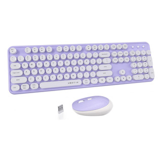 Combo De Mouse De Mouse Inalámbrico De La Computadora Colori Combo De Mouse De Mouse Inalámbrico De La Computadora Colori
