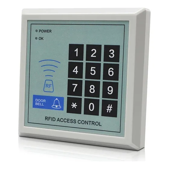 Control Acceso Lector De Tarjeta Rfid Proximidad Y Teclado 