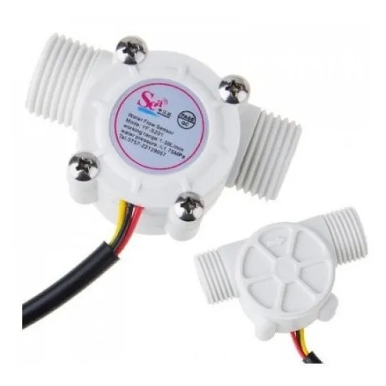 Sensor De Flujo De Agua 1/2 Pulgada Yf-s201