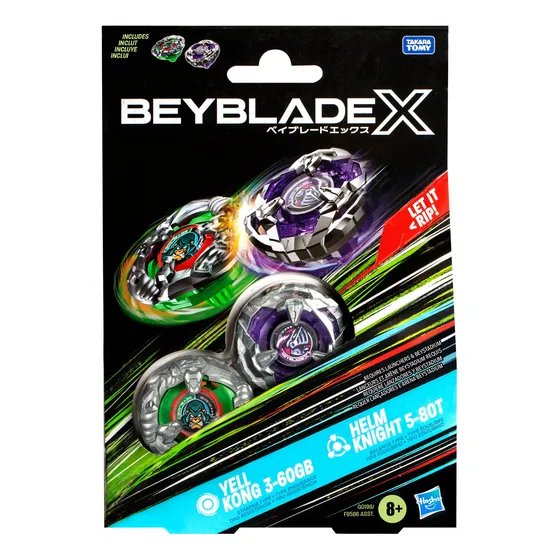 Beyblade - Beyblade X Pack X 2 (no Lanzador) - Hasbro