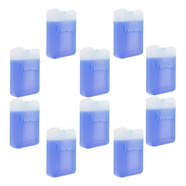 Combo 10 Sustituto De Hielo Pila Bloque Gel Cadena De Frío