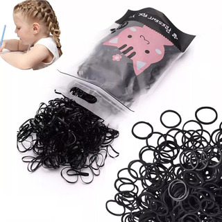 1000 Piezas Ligas Para Cabello Niña Goma De Pelo Elásticos 1000 Piezas Ligas Para Cabello Niña Goma De Pelo Elásticos