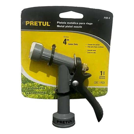 Pistola P/jardin Metal Pretul 4 Pim-4
