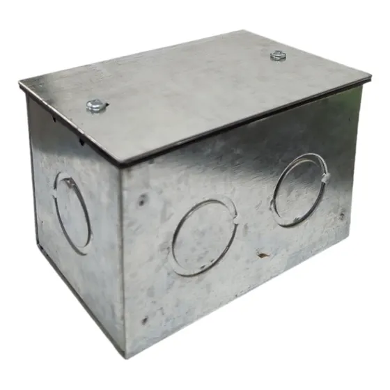 Caja Metálica Galvanizada A01 100x165x65 - Pack 5 Unidades