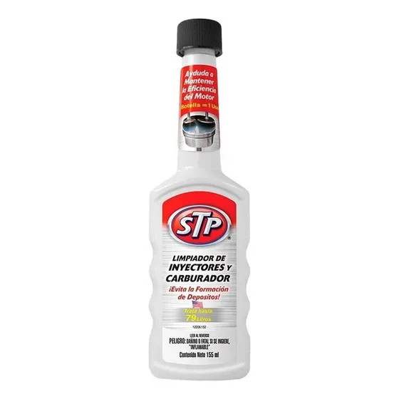 Limpia Inyectores Nafta Y Carburador Stp 155ml Rinde 79 Lts