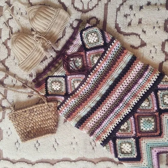 Vestidos Tejidos A Mano, Natyva Crochet.