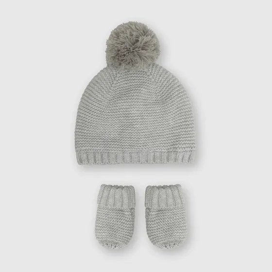 Gorro De Bebé Niño Con Mitones Colloky (3 A 24 Meses)