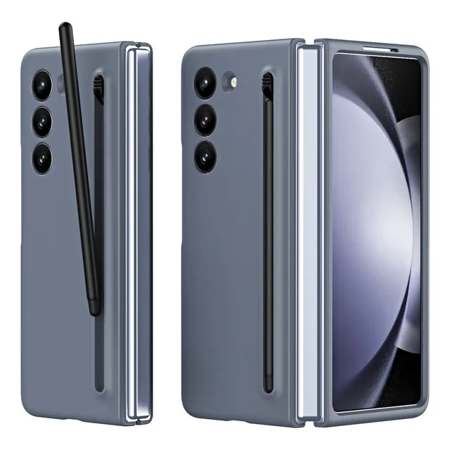 Para Samsung Z Fold Com Capa Stylus De Película Temperada