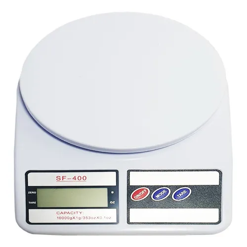 Báscula de cocina digital Genérica SF-400 blanca