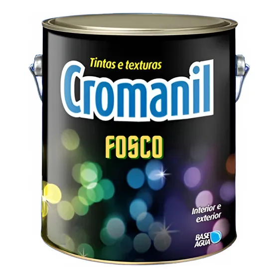 Anil Intenso- Latex Acrílico Fosco Cromanil- Lata ¼ - 900ml
