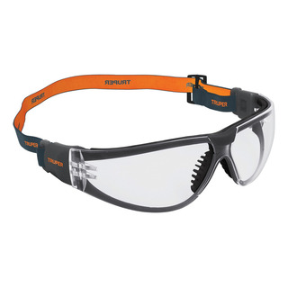 Caja Con 6 Lentes De Seguridad, Transparente Con Banda Elást Caja Con 6 Lentes De Seguridad, Transparente Con Banda Elást