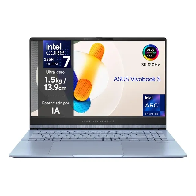 Asus Vivobook S 15 Oled 3k Ultra 7 16gb 1tb Ssd, Ultrabook
