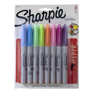 Marcador Perm.p/fino Sharpie 1812776 Fashion Bl/8 Surtido Marcador Perm.p/fino Sharpie 1812776 Fashion Bl/8 Surtido