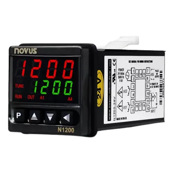 Controlador Temperatura Processos Universal N1100 Usb Novus
