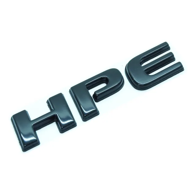 Emblema Adesivo Hpe Preto Mitsubishi