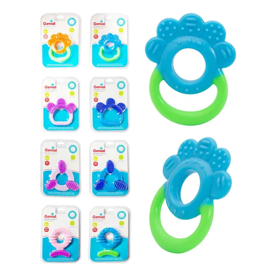 Rasca Encias Bebe Silicon Dientes Mordedor Importado Juguete