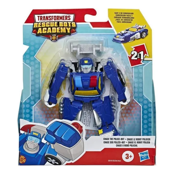Transformers Rescue Bots Academy Chase The Police-bot Conver