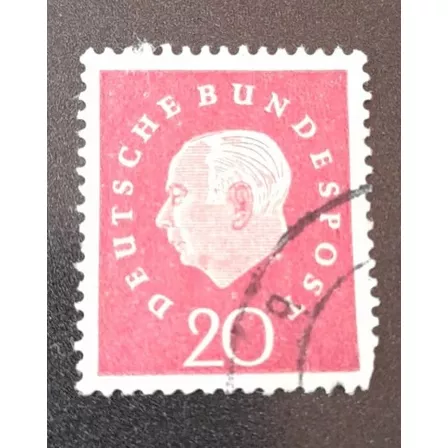 Sello Postal Alemania - Serie Básica 1959