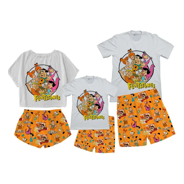 Pijama Familia Set X3 Estampados Varios Combo 