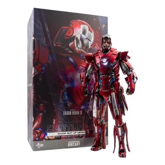 Silver Centurion (armor Suit Up Version)  Hot Toys
