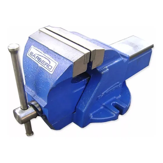Morsa De Banco Barbero Numero 5 Profesional Azul