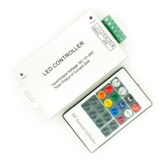 Controlador Para Tira/módulos Rgb 12-24v 8a Controlador Para Tira/módulos Rgb 12-24v 8a