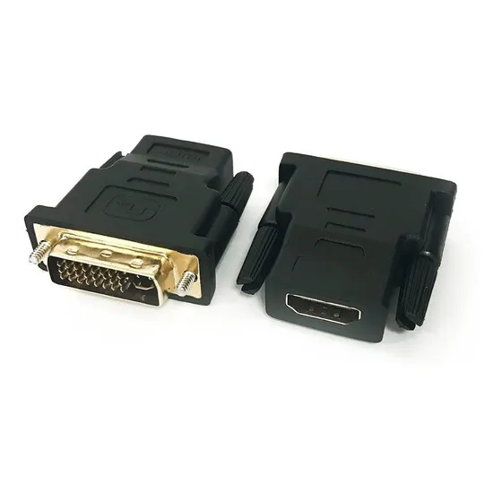 Adaptador De Video Dvi-i 24+5 Dual Link Macho A Hdmi Hembra
