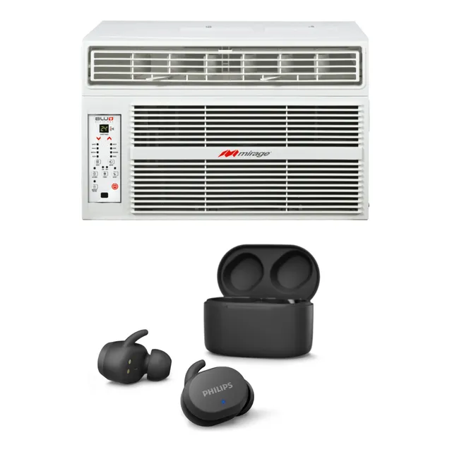 Philips Combo Philips Tat3216bk Y Aire Ventana Mirage 1/2 To
