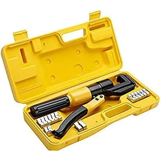 Ponchadora Hidraulica 10 Ton. Para Cable De 4 A 70 Mm