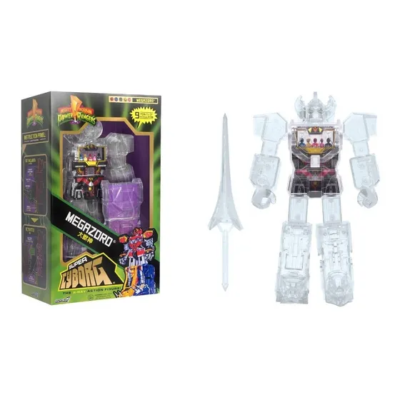 Megazord Transparente Power Rangers Super Cyborg - Super 7