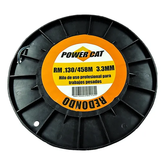 Hilo Para Desbrozadora 458 Mts .130 3.3 Mm Powercat