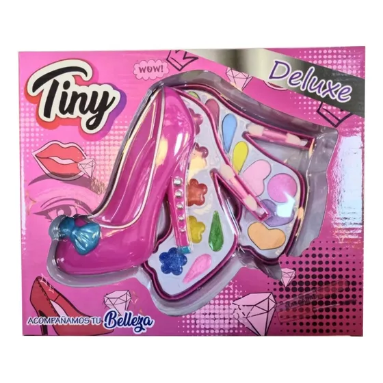 Set De Maquillaje Zapato Sebigus En Caja Tiny Sombras Make Up