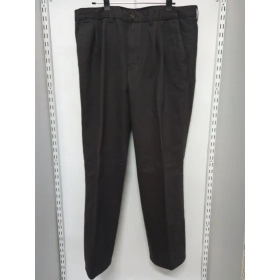Pantalón De Gabardina. Legacy. Gris Plomo. Talle 38