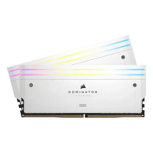 Memória Corsair Dominator Intel Xmp 2x32gb Ddr5 C30 6000mhz Branco