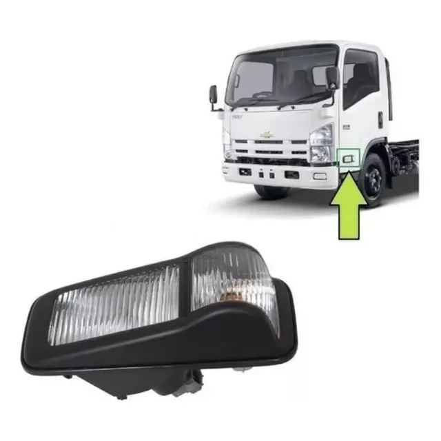 Farol Lateral Izq Para Chevrolet Isuzu Npr Nkr 2009 2015
