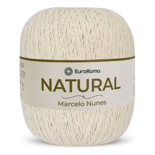 Barbante Natural Marcelo Nunes Euroroma, Cru 700g Num 4 Barbante Natural Marcelo Nunes Euroroma, Cru 700g Num 4