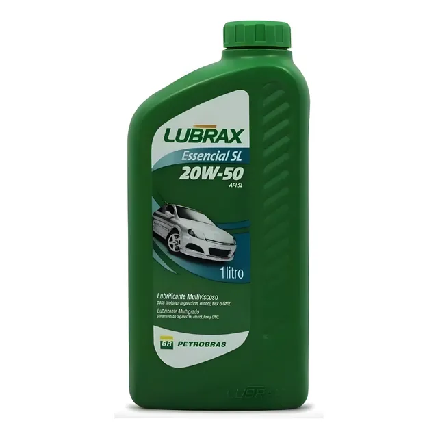 Óleo Para Motor 20w50 Lubrax Api Sl Essencial Automotivo