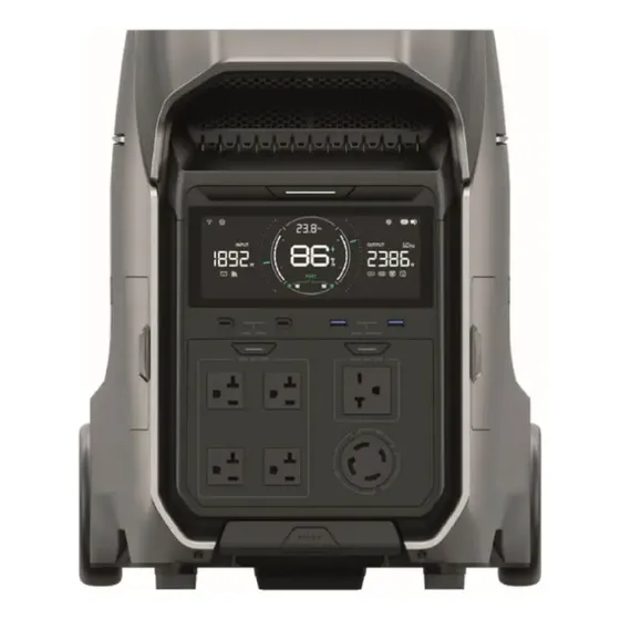 Generador Eléctrico Solar & Portátil Ecoflow Delta Pro 3 4000W (110/220V)