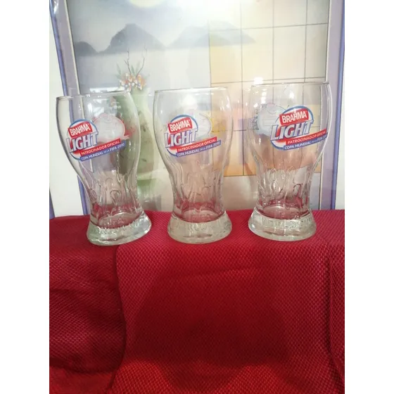 Vasos De Colección Cerveceros Brahmas Mundial De Fútbol 