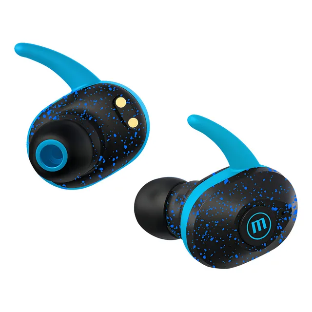 Audífonos Inalámbricos Maxell MiniDuo Bluetooth Tws Mic Azul