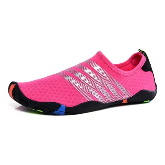 Aquashoes Zapatos Acuáticos Aquamoda M1bfp Fucsia Rayas Plat