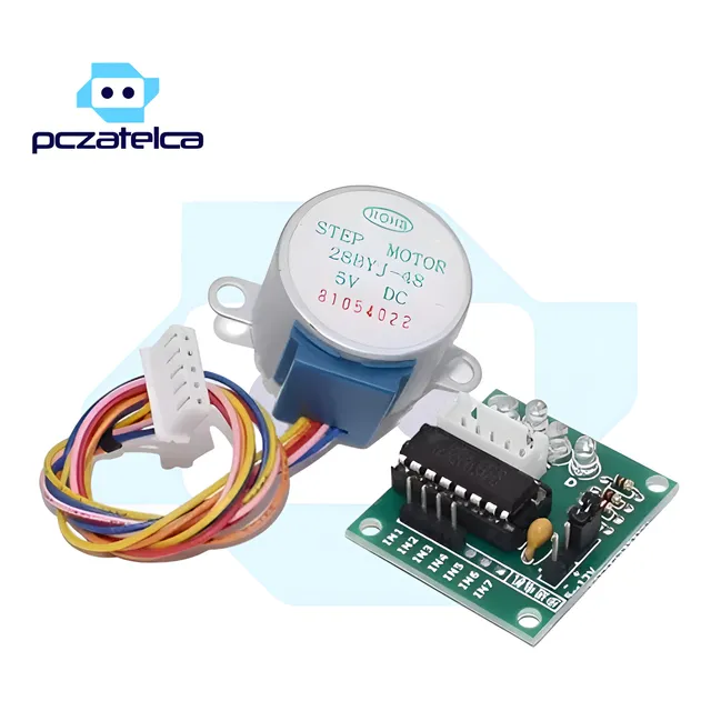 Motor Paso Paso 4 Fases 28byj-48 Con Driver Uln2003 Arduino