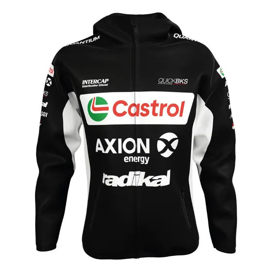 Campera Casual Black Radikal Racing Motocross/atv