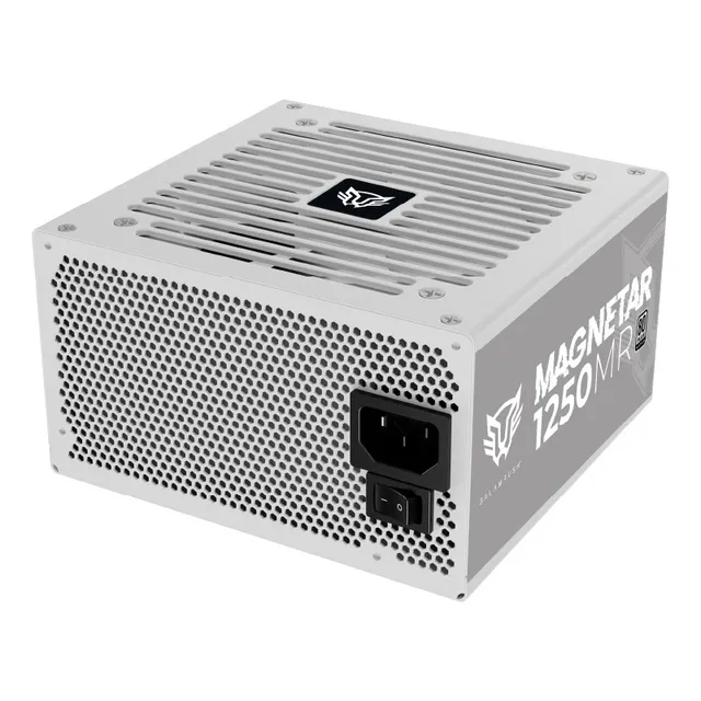 Fuente de poder para PC Balam Rush MAGNETAR 1250MR 1.25kW blanca 127V