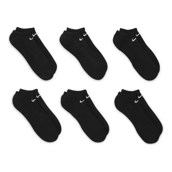 Calcetines X6 Nike Everyday Training Hombre Negro