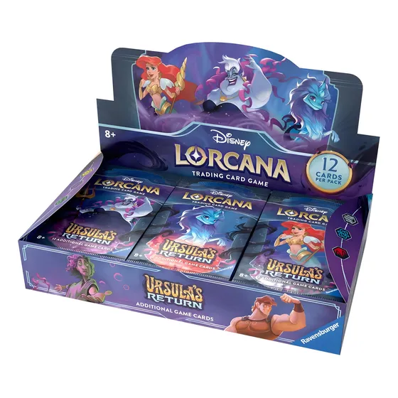 Disney Lorcana Tcg: Ursula's Return - Booster Box - Inglés