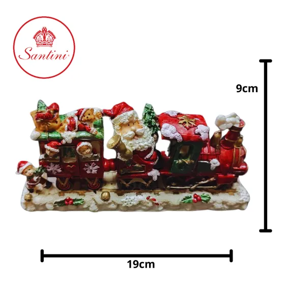 Tren De Navidad Peq  Santa Claus Adorna Tu Casa Con Santini