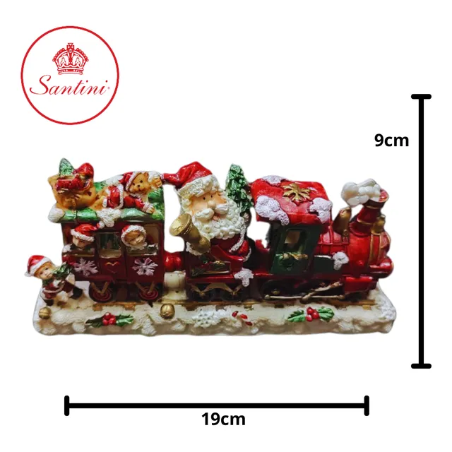 Tren De Navidad Peq  Santa Claus Adorna Tu Casa Con Santini
