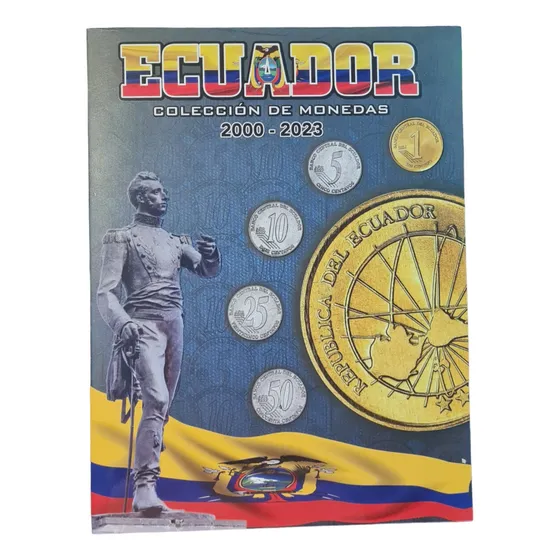Album Con Monedas Ecuador Dolarizado 2000 Al 2023