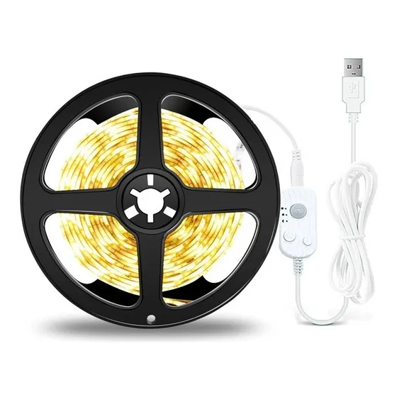 Tira Luz Led Sensor Armario, Escalera, Dormitorio (usb 4mt)